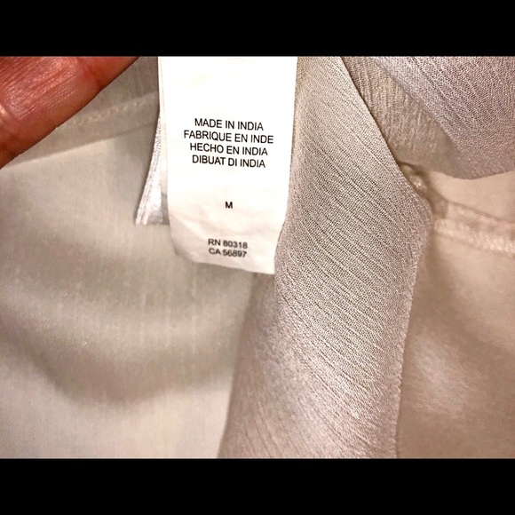 Lucky Brand Sheer Blouse - Picture 5 of 5
